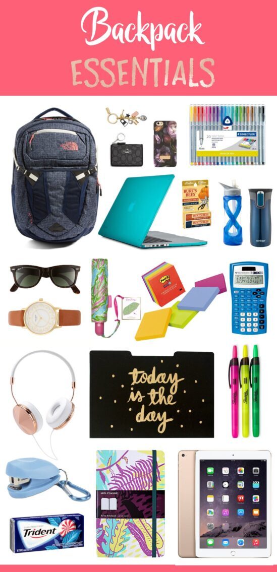 Backpack Essentials: Must-Have Items for a Well-Prepared Student