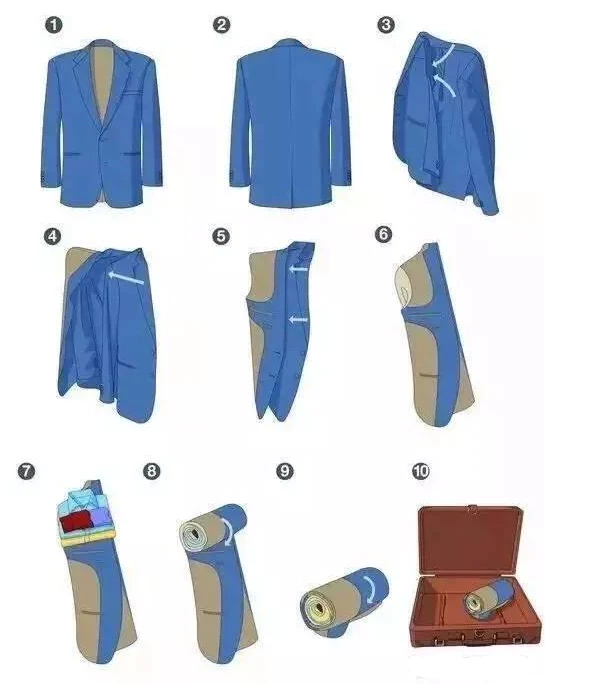 How to Pack a Suit in a Backpack
