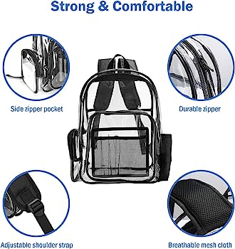 The Benefits of Clear Backpacks in Schools