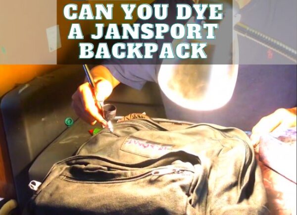 How to Dye a JanSport Backpack