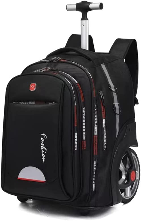 Glodiar Rolling Backpack, Large Rolling Laptop Bag with Wheels
