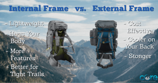 Which Is Better? An Internal or External Frame Backpack