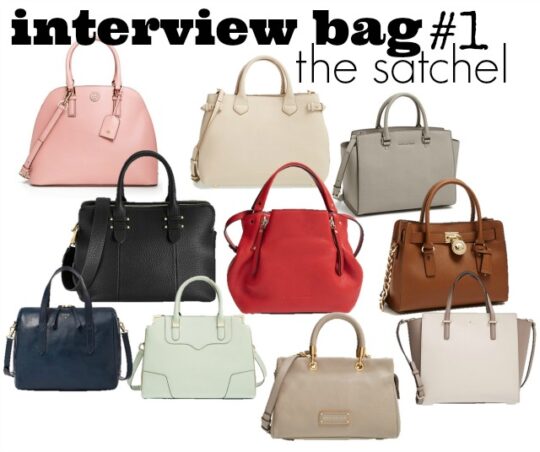 How to Pick The Best Handbag for a Job Interview
