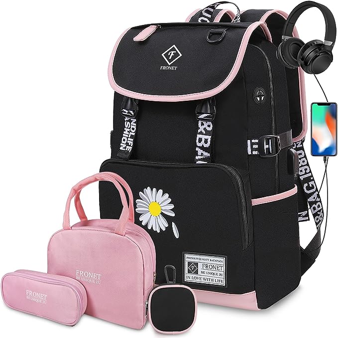 FRONET Backpack for Girls and Boys - The Ultimate Travel Companion