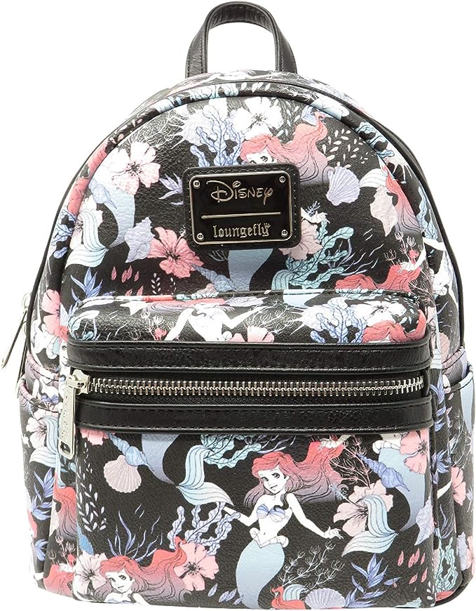 Loungefly x Disney Little Mermaid Ariel Mini Backpack Shoulder Bag Purse