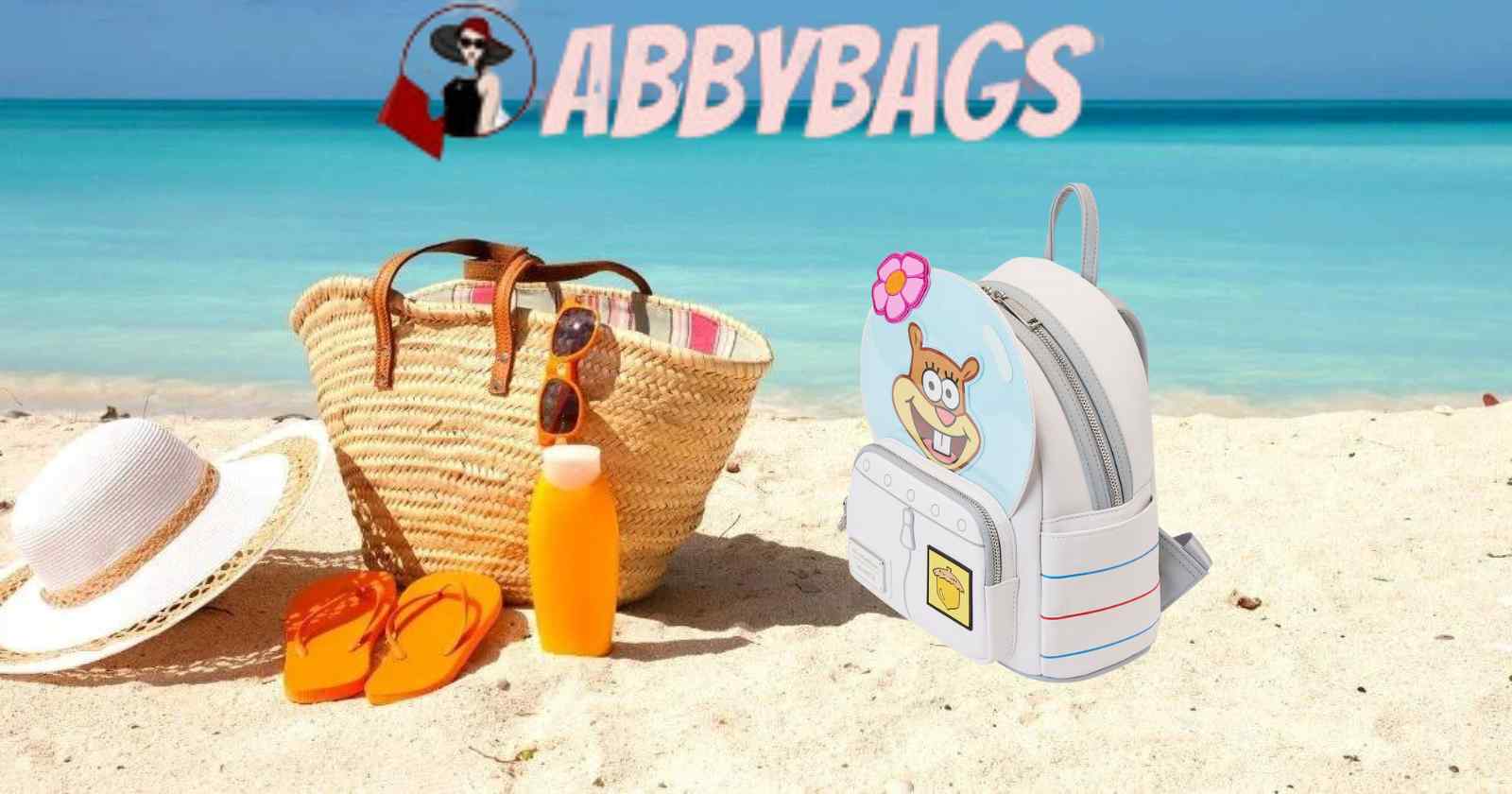 Sandy Cheeks Backpacks Beach Vibes on the Go